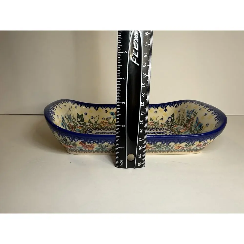 Polish Pottery Rectangular Baker Dish – Vena Ceramika UNIKAT – Hand Painted